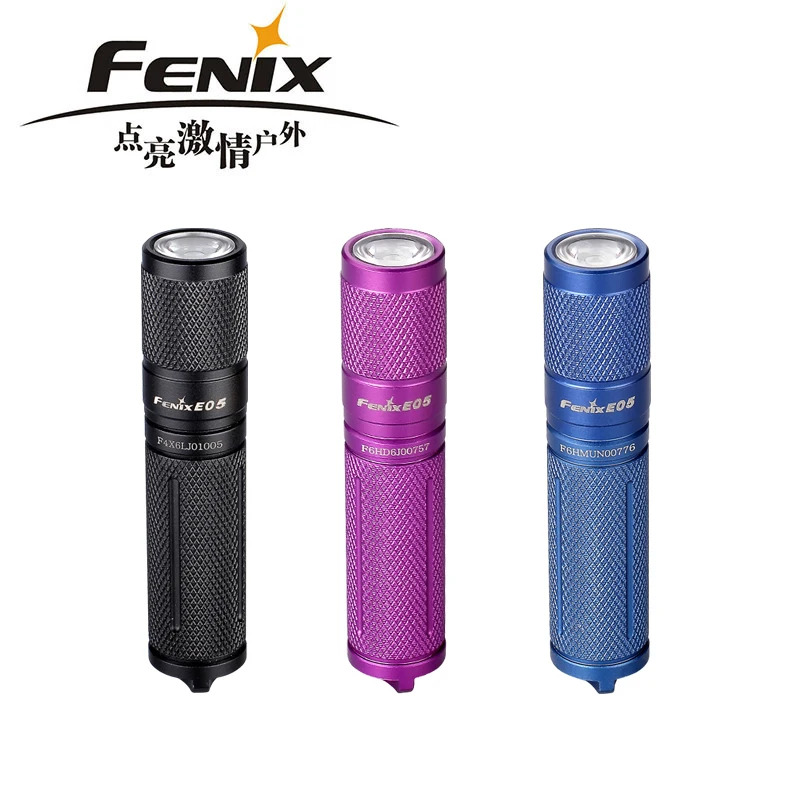 Fenix E05 Edition Cree XP E2 LED Flshlight 3 режима 85 люмен на 1 батарее AAA оригинал|Фонарики и