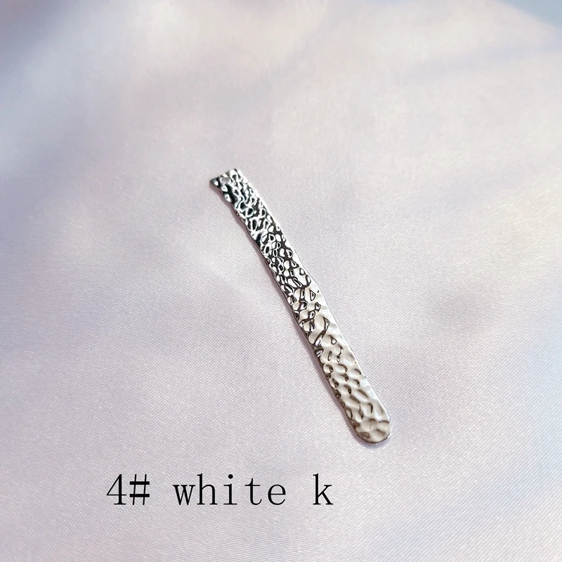 DIY серьги аксессуары с покрытием из чистой меди 18K настоящие золотые листья тисненые щеткой текстуры серьги ювелирные изделия кулон