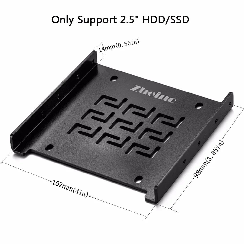 Zheino 2 5 SSD Монтажный кронштейн для дюйма до 3 HDD адаптер оптического