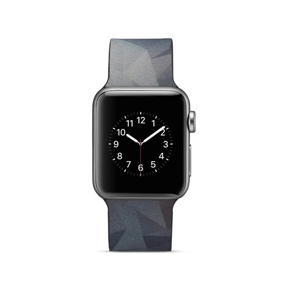 Ремешок для apple watch Группа apple watch 4 3 группа 42 мм 38 мм 44 мм/40 mmiwatch ремешок для часов браслет с принтом аксессуары для часов