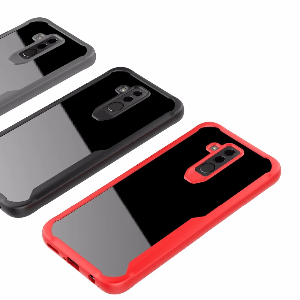Case For Huawei Mate 20 Pro Silicone Hybrid Transparent Cover P20 Lite Nova 3i 3 Honor 8X Max Play | Мобильные телефоны и