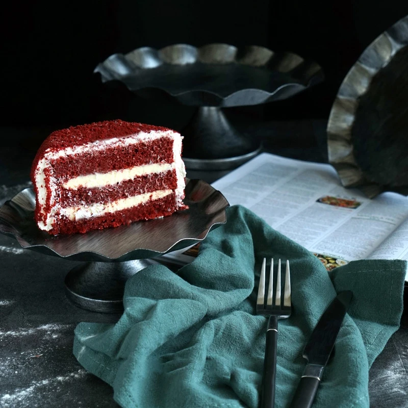 Sweetgo серебряный поднос для закусок подставка кекса инструменты украшения торта