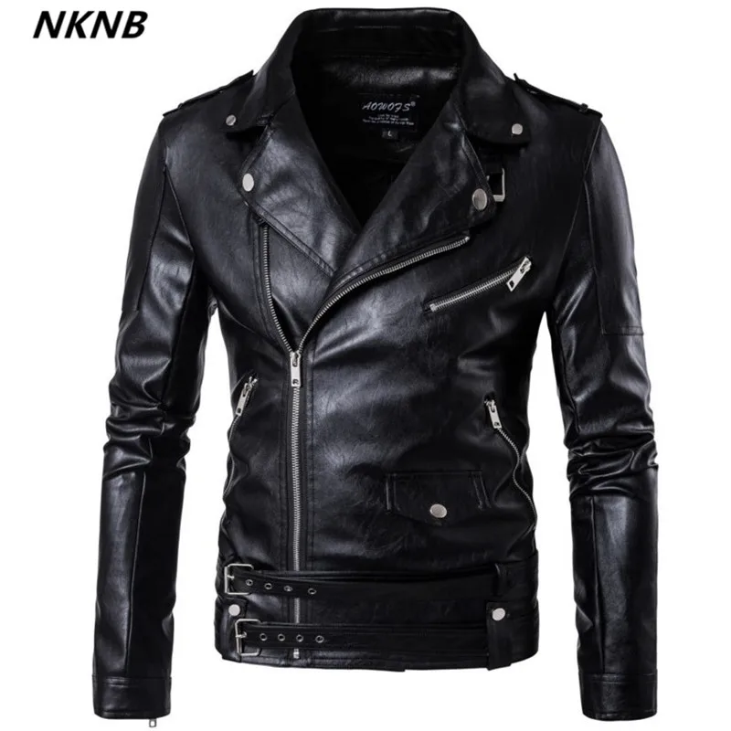2019 новый дизайн мотоциклетная кожаная куртка-бомбер Мужская осенняя куртка с