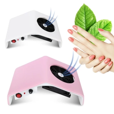 

Gustala 30W Nail Suction Dust Collector Manicure UV Gel Tip Machine Vacuum Cleaner
