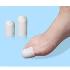 1 пара педикюр инструменты носком Сепаратор для педикюра Protector Cover разделитель пальцев кремния носок, с закрытой пяткой, Separador De Dedos De Los пироги для маникюра