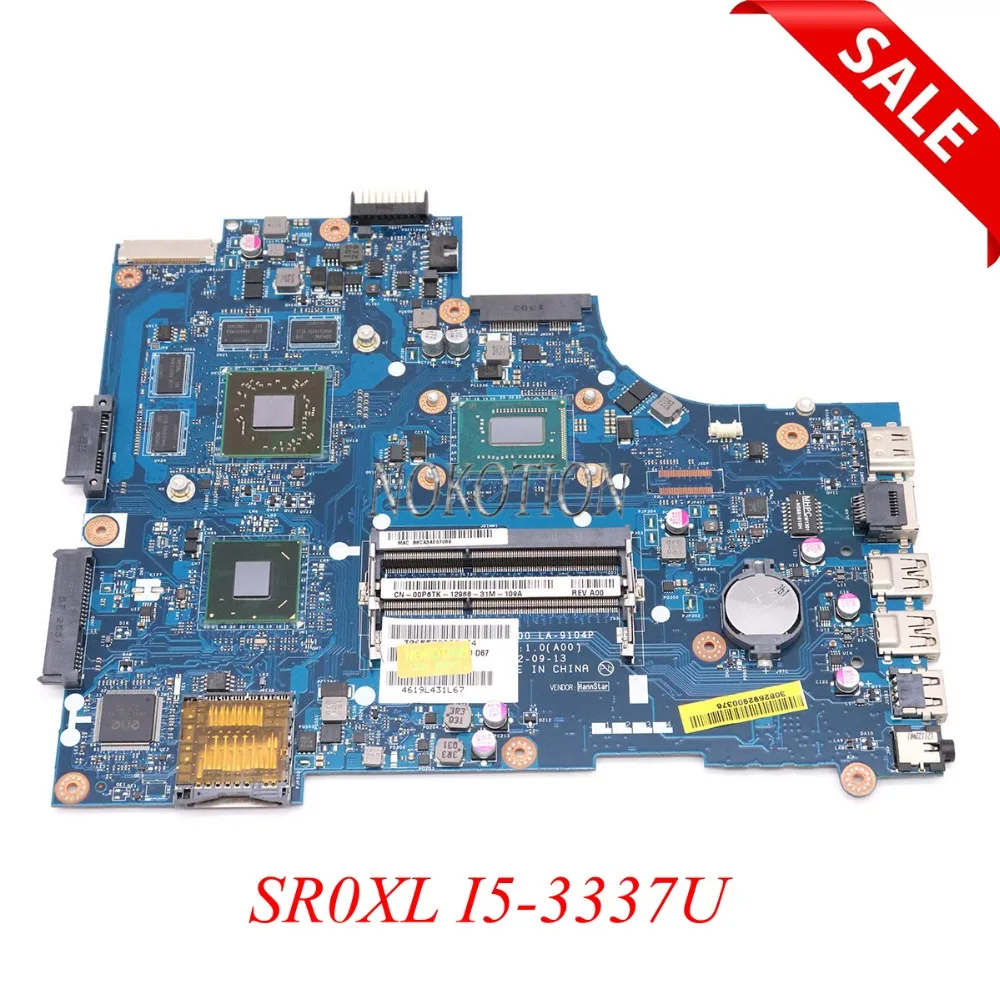 CN 0TPX0T TPX0T для DELL INSPIRON 15R 5521 3521 Материнская плата ноутбука VAW00 LA 9104P SR0XL I5 3337U HD 7670M
