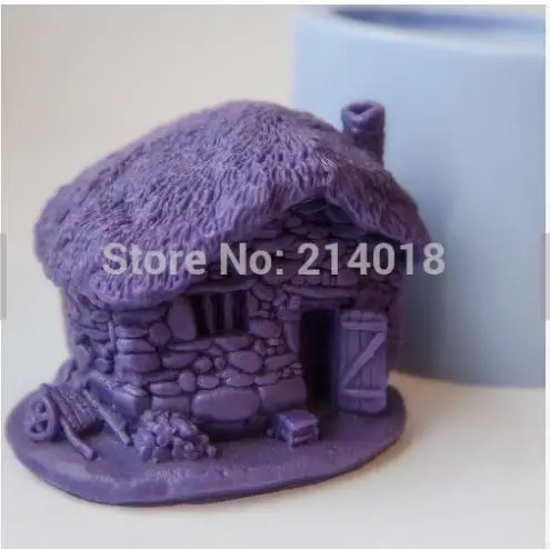 Лидер продаж сделай сам силиконовая форма 3D для дома/камня зеркальная мыла