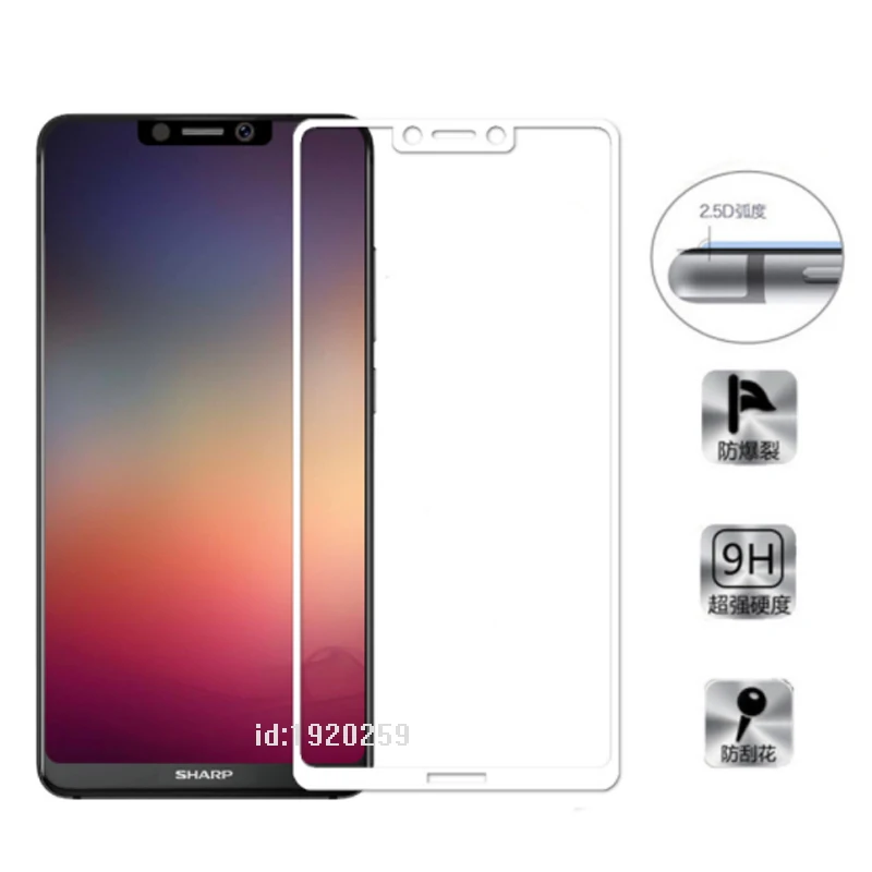 2 шт. для Sharp Aquos S3 telefon, закаленное стекло 9 H, Высококачественная защитная пленка, Защита экрана для Sharp Aquos S3 glass