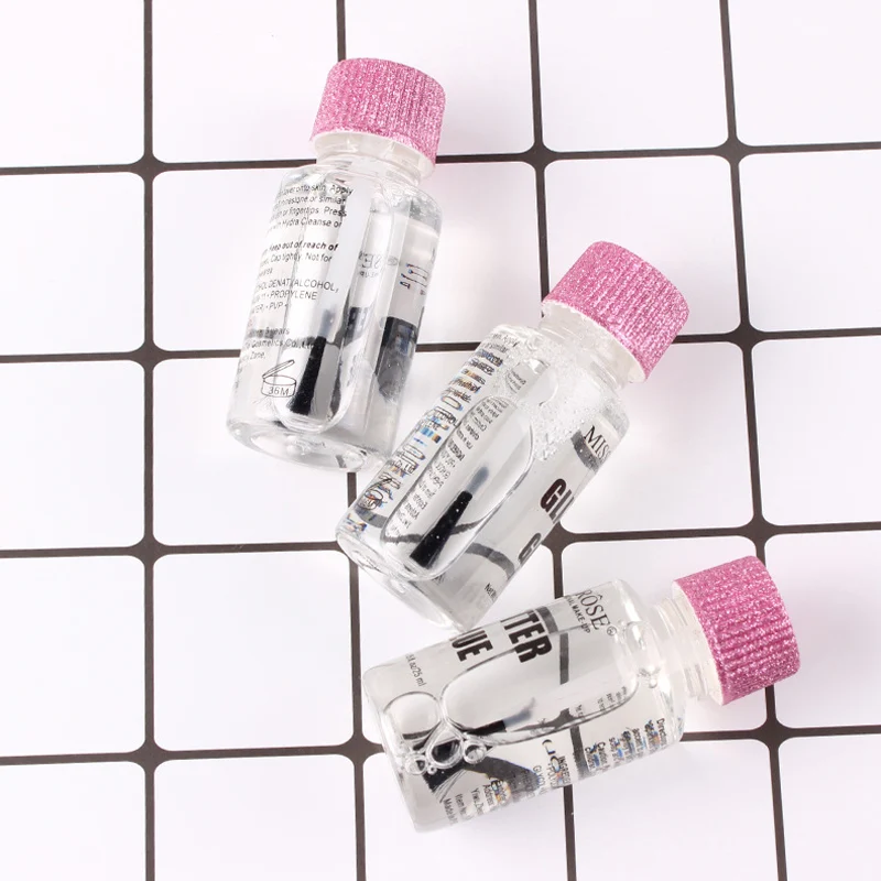 25 мл блестящий клей мерцающий липкий глянцевый специальный для лица и тела