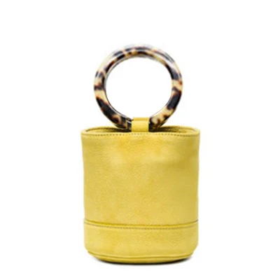 New Woman Bags For Women Handbags Pu Leather Bags Female Handbag Large Capacity Totes Ladies Hand Bags Yellow Bucket OC699 - Цвет: yellow