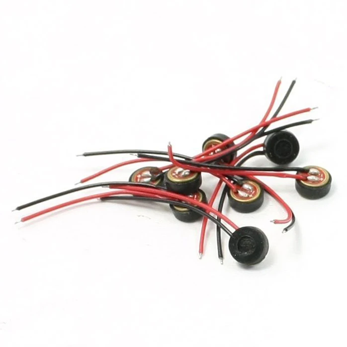 10 шт. конденсаторный микрофон Electret 4 мм x 2 для ПК телефона MP3 MP4 | Электроника