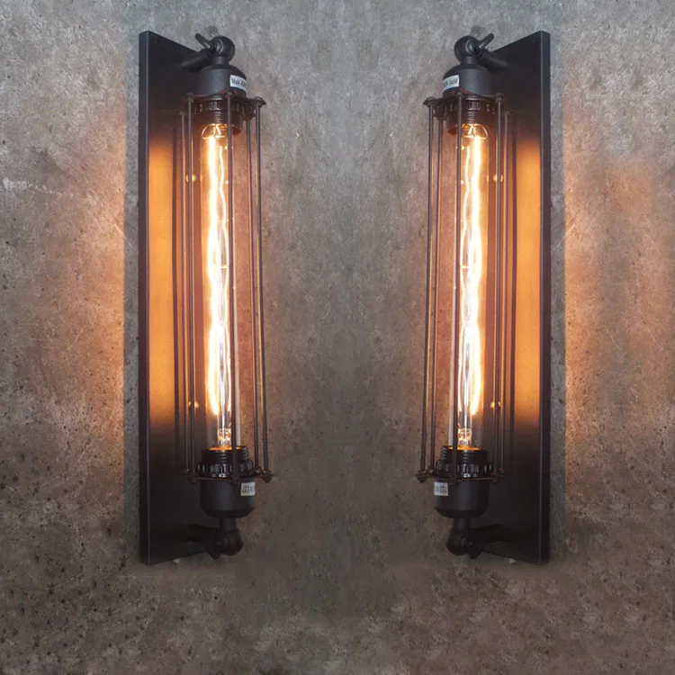 Лофт индустриальные Бра Настенные светильники в стиле панк ретро настенный