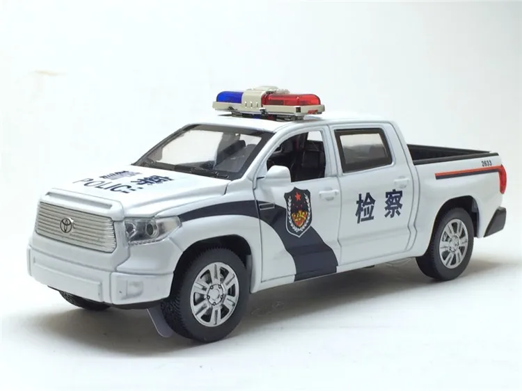 1:32 Toyota Tundra модель автомобиля литья под давлением из сплава, Электронная классическая модель для детей, игрушки, подарки