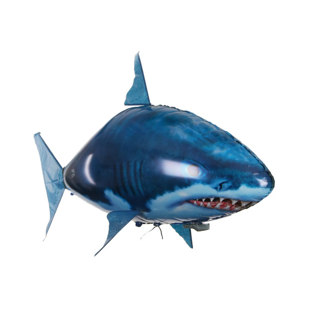 Shark Игрушки акулы с дистанционным управлением, воздушные плавательные рыбки, инфракрасные радиоуправляемые летающие воздушные шары, рыба-клоун, детские игрушки, подарочные украшения для вечеринки, Прямая поставка - Цвет: Shark