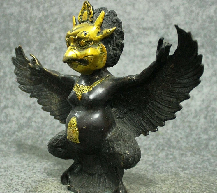 Бесплатная доставка Народное искусство Китая бронзовая позолоченная муха