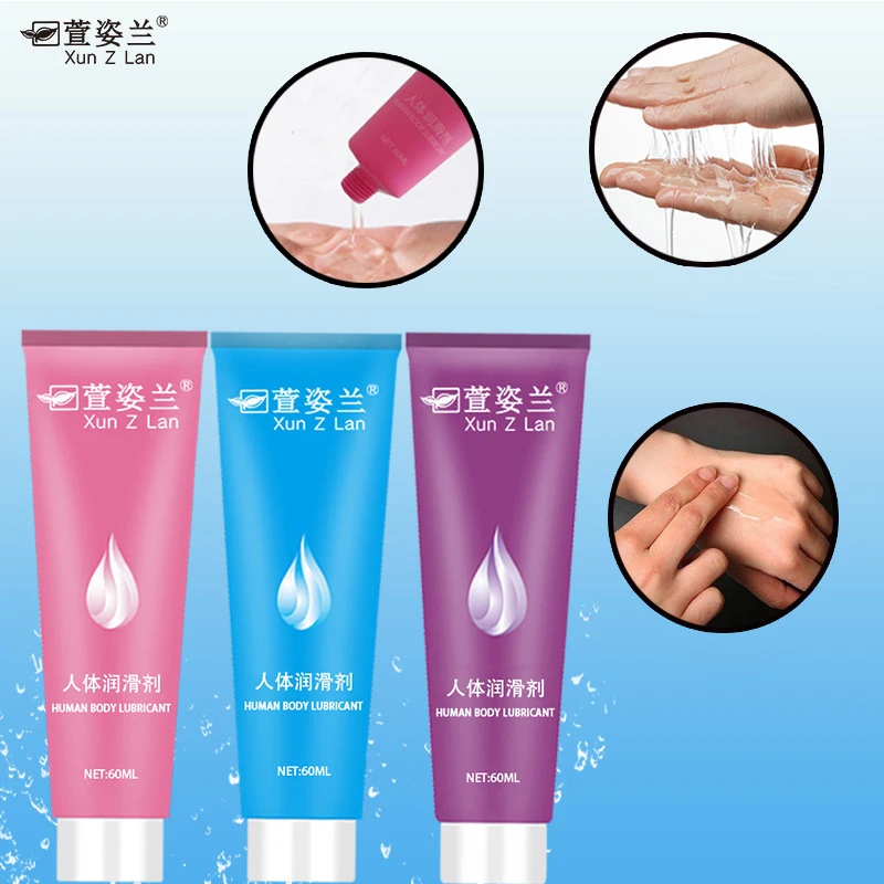60 мл смазка на водной основе для секса Анальная интимный Массажный Гель