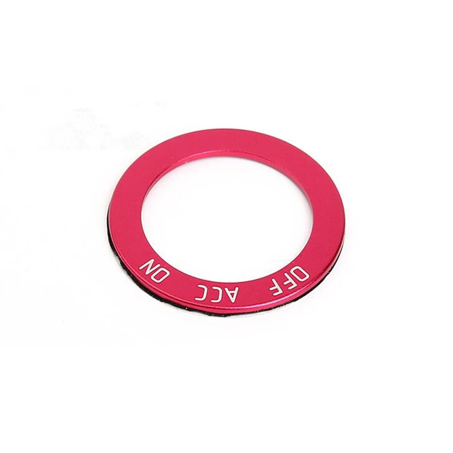 YAQUICKA 5 шт. автомобильный аудио кондиционер кнопка Зажигания декор кольцо Крышка