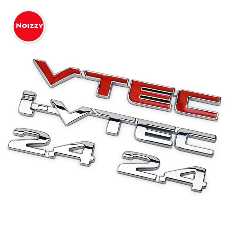 Noizzy i VTEC Ho 2 4 автомобильный стикер Авто красная эмблема хромированный значок 3D