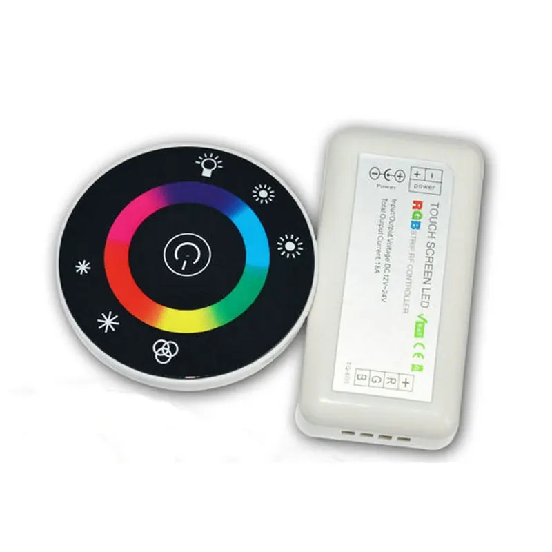 18A 12 24V сенсорный экран светодиодная круглая RGB полоса RF контроллер для полосы