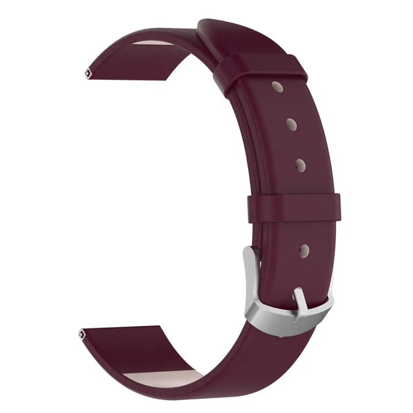 Сменный ремешок для часов из натуральной кожи наручных браслет Garmin vivoactive 3 (207 мм)