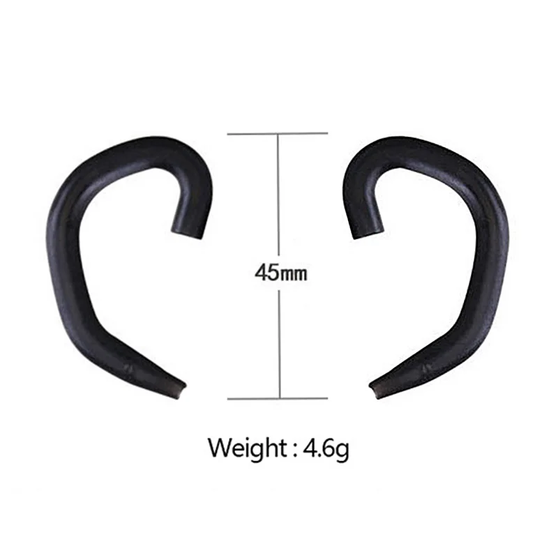 2 шт. RUKZ Эргономика Ушные Крючки из медицинского силикона с креплением для Earpods