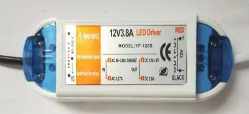 Практичный DC 12 18 Вт/28 Вт/48 Вт/60 Вт/72 Вт/100 вт адаптер трансформатора питания для 5050 3528 5630 Светодиодный светильник - Цвет: 42W