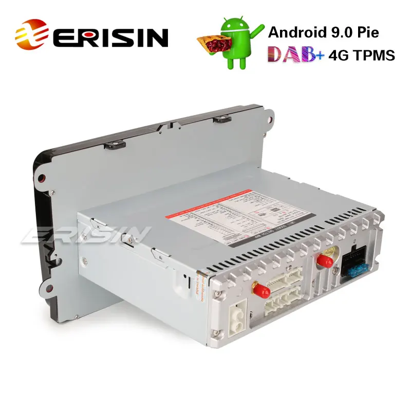 Erisin ES8901V 9 &quotAndroid 0 Автомобильный GPS Satnav 4G DAB + TPMS усилитель для VW Golf MK5 Tiguan T5 Seat Skoda Superb