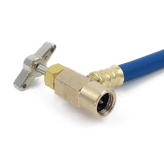 1 шт. металлический R134a перезарядка измерительный шланг Манометр адаптер