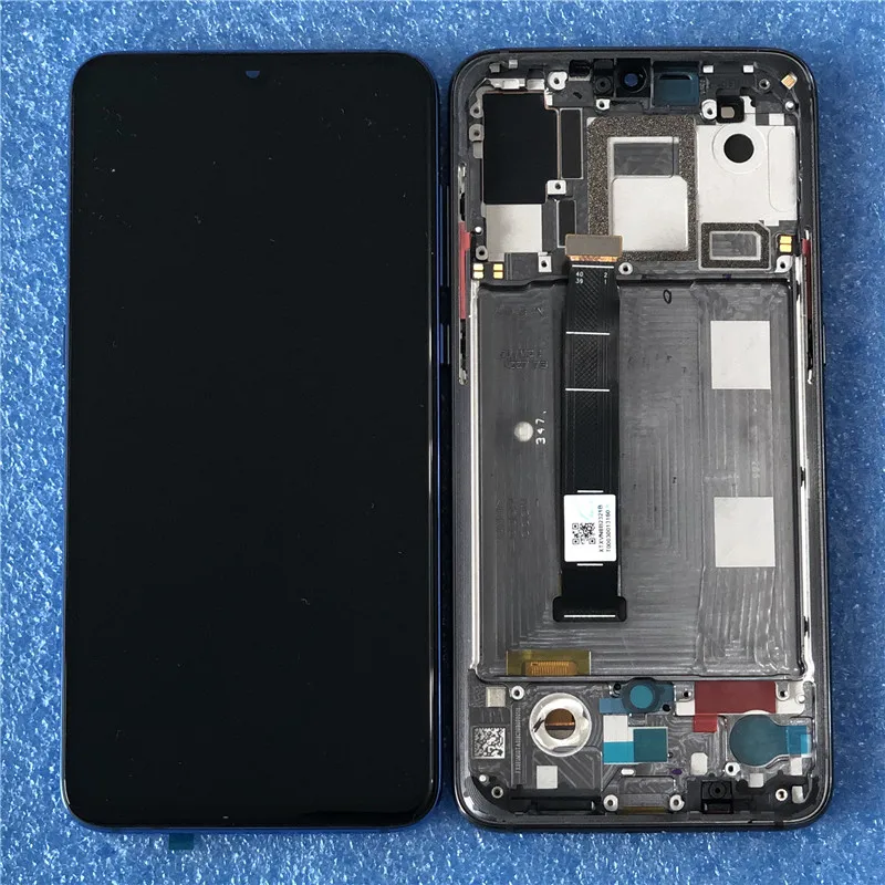 Axisinternational AMOLED ЖК-рамка для 6,3" Xiao mi 9 mi 9 mi 9 ЖК-дисплей с рамкой+ сенсорная панель дигитайзер