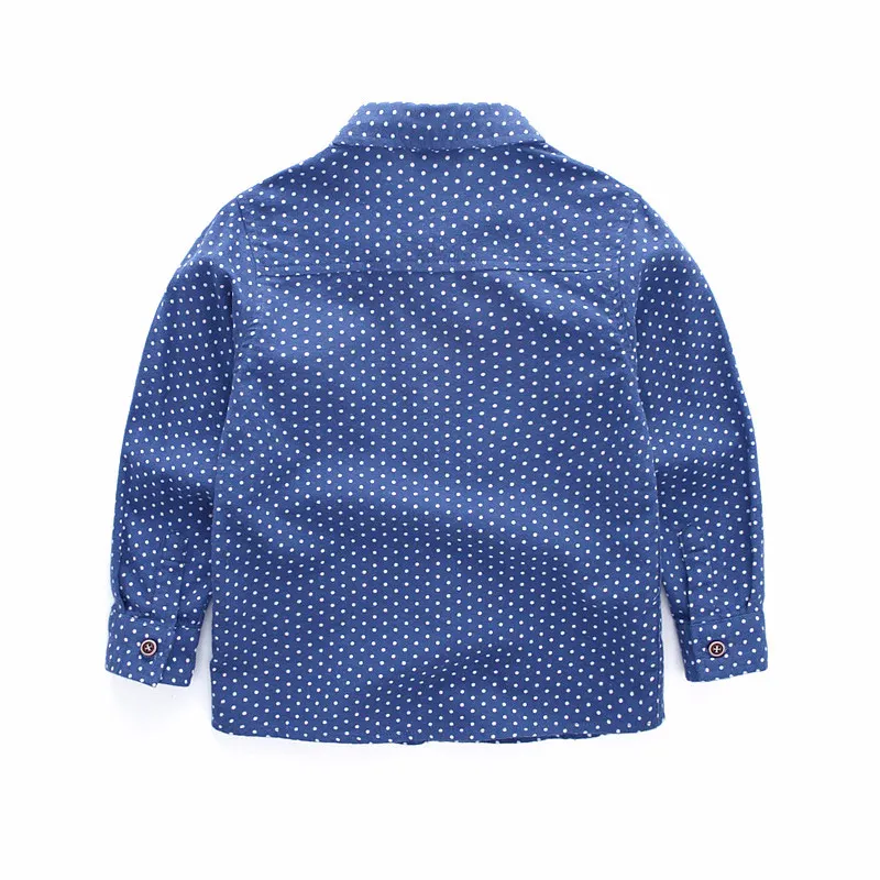 Модные хлопковые рубашки LCJMMO для мальчиков весенне-осенние детские 2018 топы с