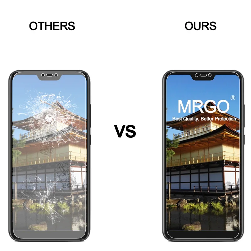 Закаленное стекло MRGO для Xiaomi Mi A2 Lite защита экрана 9H 2.5D пленка телефона Защитное |