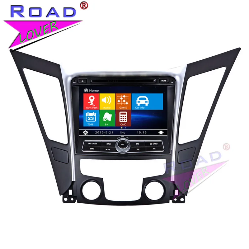 Автомобильный медиацентр TOPNAVI Wince 6 0 два Din 8 дюймов DVD плеер для Hyundai Sonata/I40/I45/I50/YF 2 4