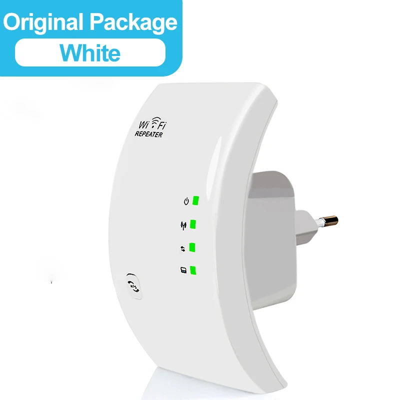 300 Мбит/с беспроводной WiFi ретранслятор WiFi усилитель Wi-Fi длинный диапазон сигнала расширитель Wi-Fi ретранслятор 802.11N точка доступа - Цвет: original box- White