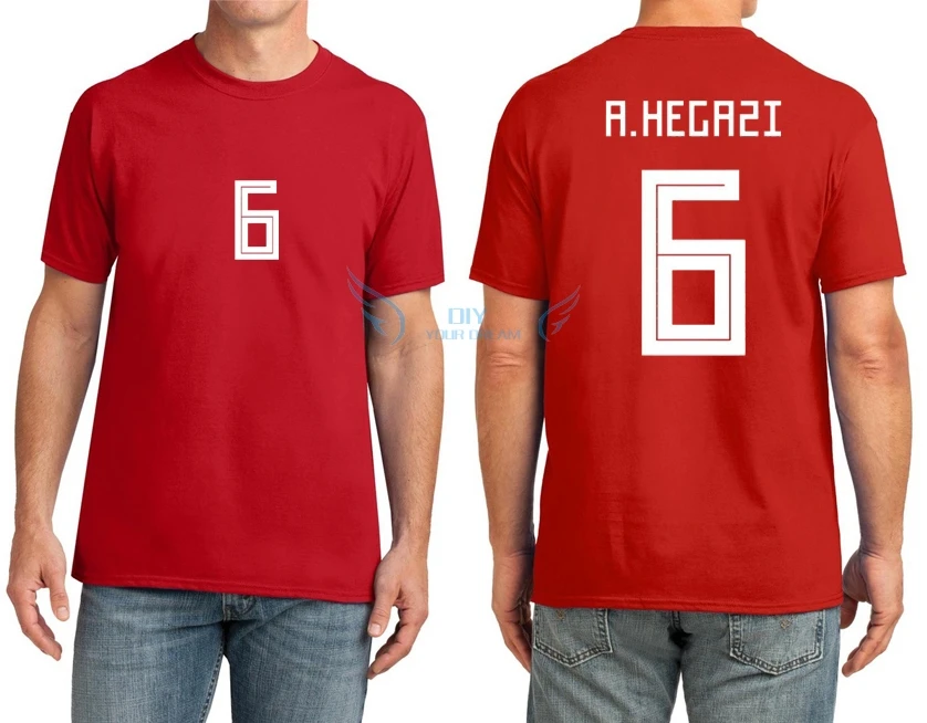 

Hot 2021 Top Printed T-shirt with name Ahmed Hegazi a.Hegazi 6 t shirt for fans gift 0320-2