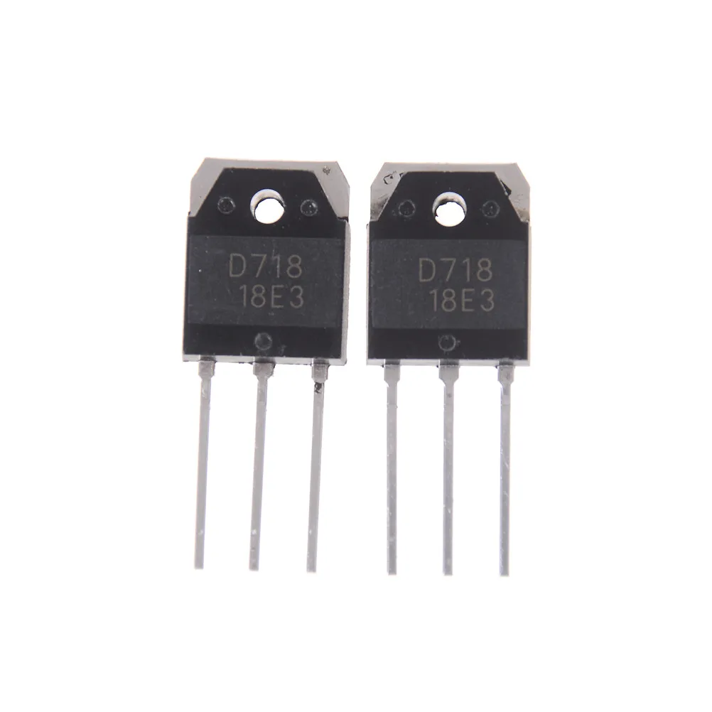 1 пара (2 шт.) Новый Популярный оригинальный 2SB688 & 2SD718 KEC транзистор B688 D718|Детали и