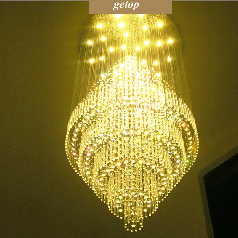 T большая круглая подвеска свет для отелей моллов инженерных дома гостиной