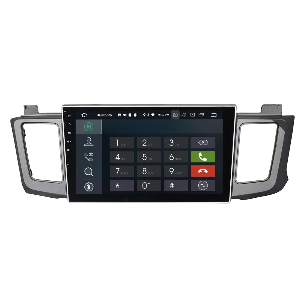 Автомобильный DVD-плеер Aotsr Android 8 0/7 1 С GPS-навигацией для Toyota RAV4 2012-2015 мультимедийный