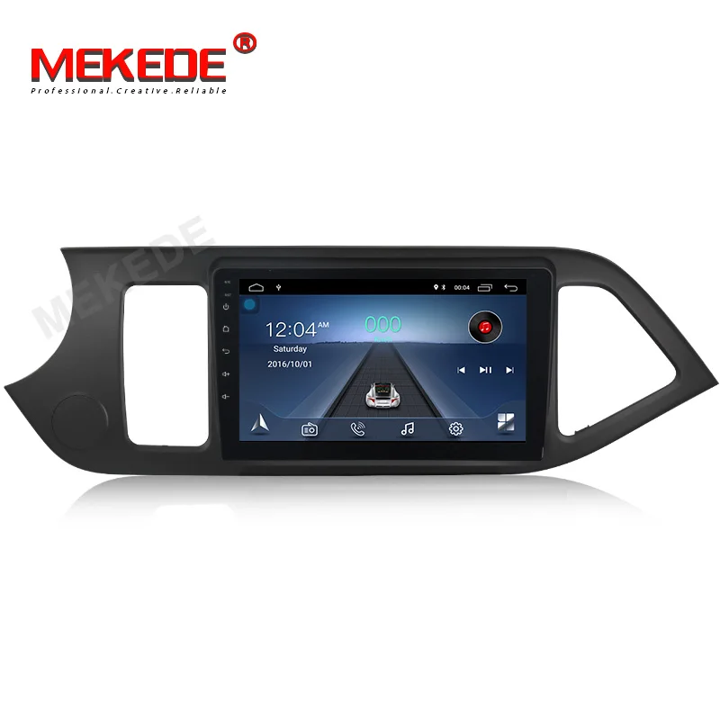 MEKEDE 2Din 4 ядра Android 8 1 9 &quotавтомобильное радио для KIA PICANTO Morning 2011 2012 2013 2014 GPS