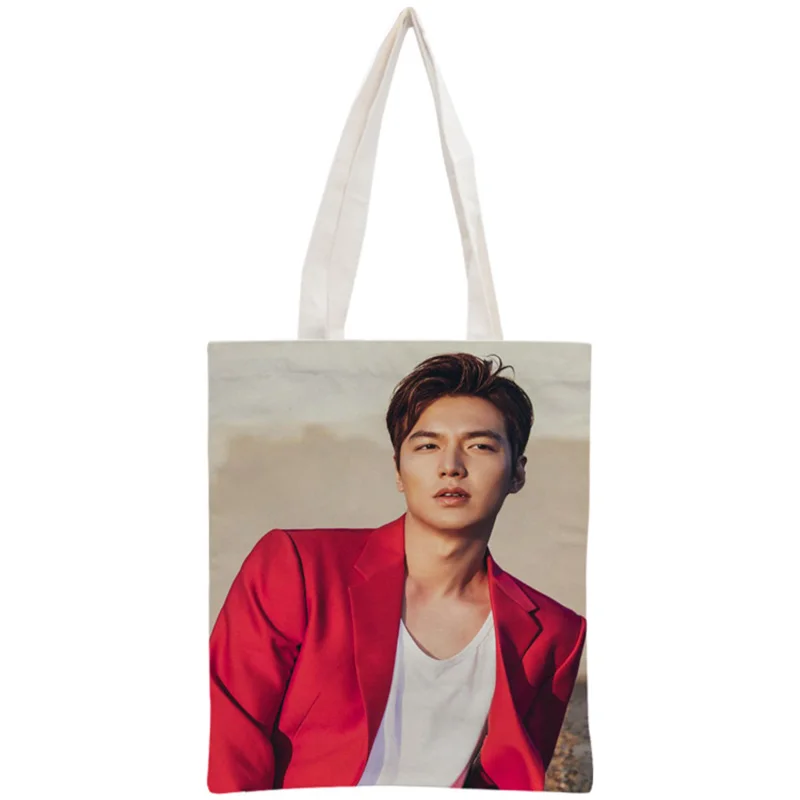 Индивидуальная сумка тоут Lee Min ho многоразовая женская через плечо складные