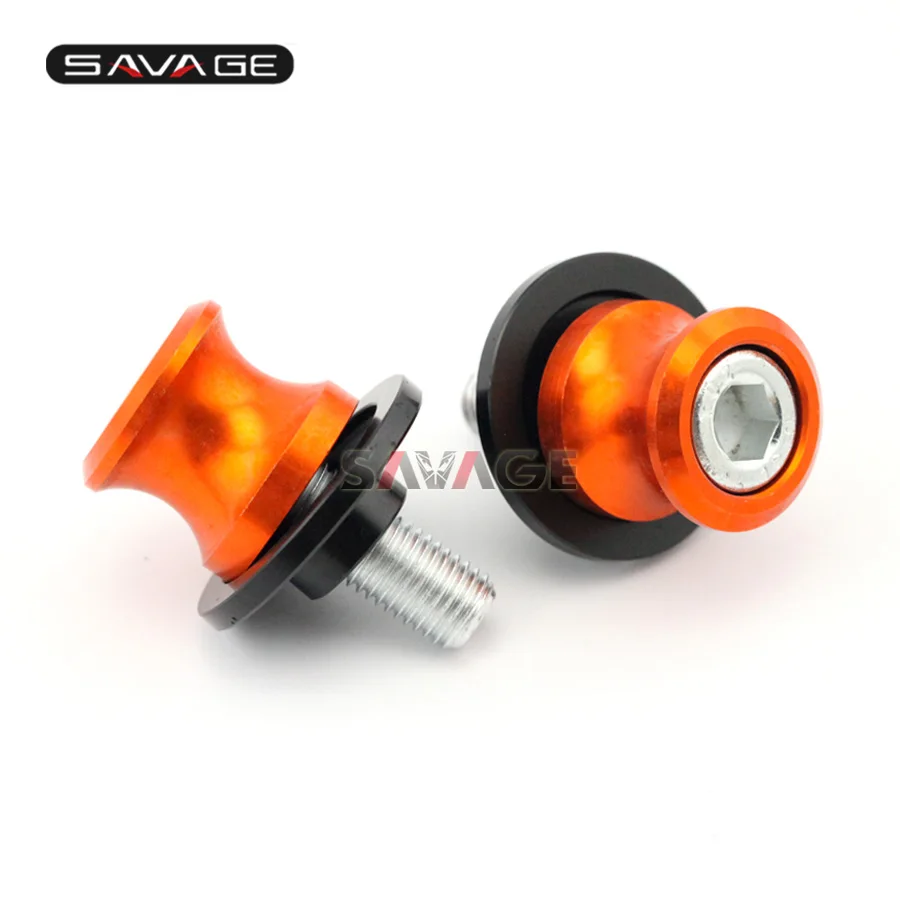 Катушки Swingarm подставка винтовой слайдер для DUKE 690 790 SMC DUEK ENDURO ADV 1290 1090 2007 2020 2019