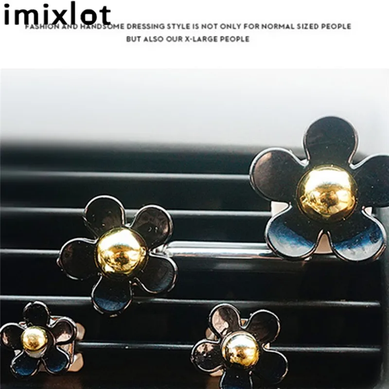 Imixlot 1 комплект Маргаритка мини парфюм с цветами автомобильный Кондиционер