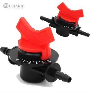 MUCIAKIE 1 шт. 7,5 мм ирригационный водяной шланг, кран, садовый кран, соединитель, фитинги для капельного орошения