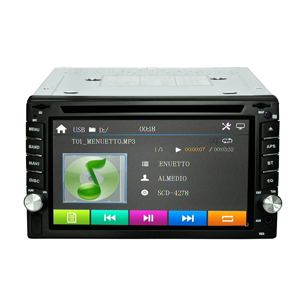 AMPrime 2 din универсальный автомобильный Радио двойной dvd плеер gps навигация в тире