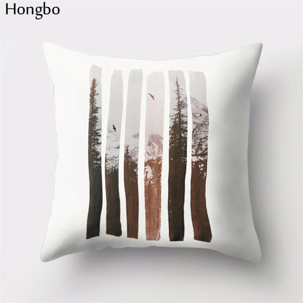 Hongbo 1 шт. мультяшный Кот медведь собака Фламинго лошадь волк Подушка Чехол