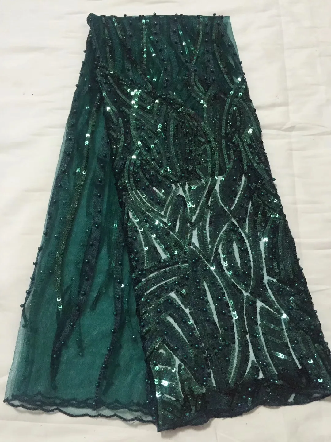 African Lace Fabric 2018 High Quality Swiss Cotton Asoebi african latest Royal Blue Fabrics For Wedding | Дом и сад