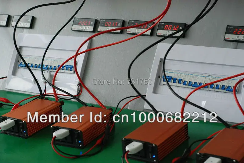 MAYLAR @ 12VDC 1000W решетки чистая синусоида солнечный микро инвертор или Ветер Инвертор