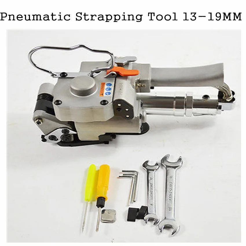 

Warranty 100% New XQD-19 Pneumatic Plastic Strapping tool Friction Weld industry used in paper,aluminum,steel,wooden 13-19MM