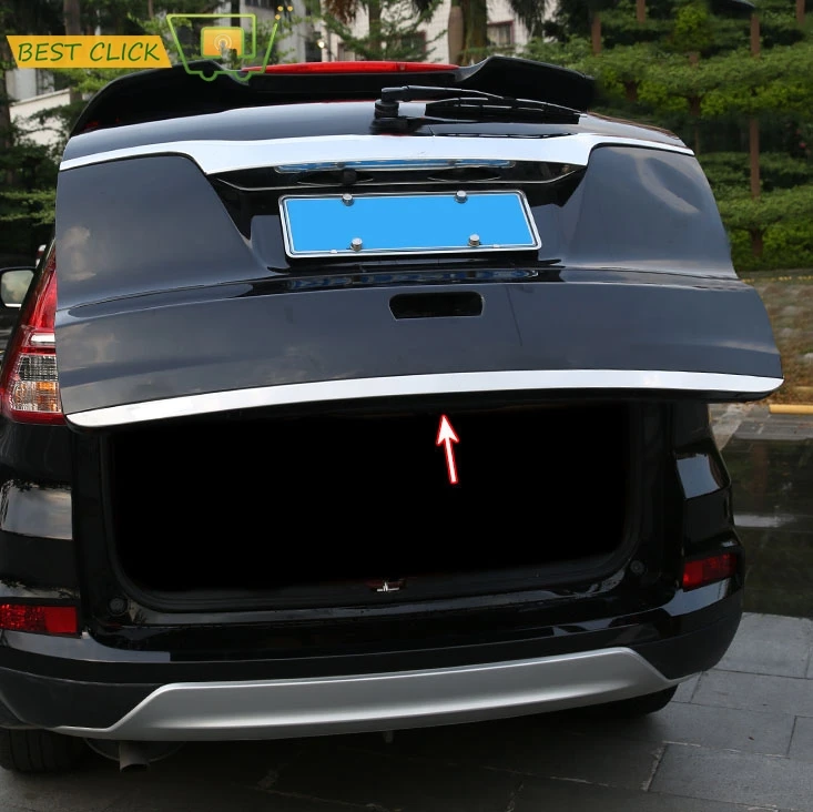 Для Honda CRV CR V 2012 2015 2016 задняя дверь багажника крышка ворота отделка полосы литья