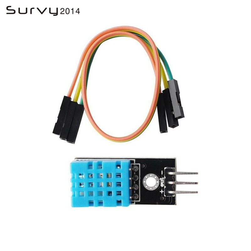 Новый DHT11 модуль датчика температуры и относительной влажности для Arduino |