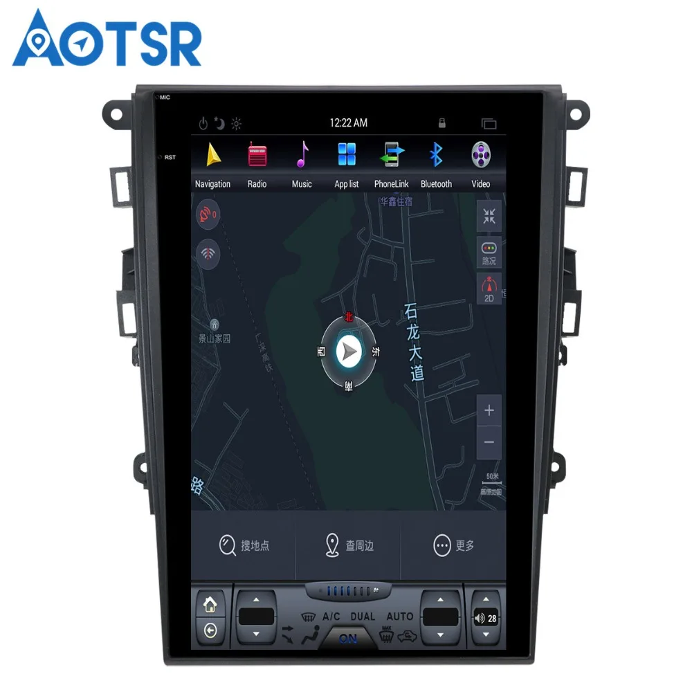 13,6 дюймов Android 8,1 4+ 64 Автомобильный gps навигатор плеер для Ford Mondeo Fusion MK5+ головное устройство стерео Мультимедиа Радио carplay